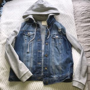 Women’s 2in1 sweatshirt jacket